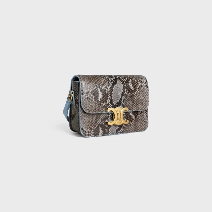 Teen Triomphe Tasche aus Python-Patchwork Teen Triomphe Tasche aus Python-Patchwork