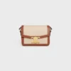 Teen Triomphe Tasche aus Textil und Kalbsleder Teen Triomphe Tasche aus Textil und Kalbsleder