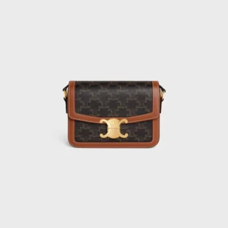 Teen Triomphe Tasche aus Triomphe Canvas und Kalbsleder