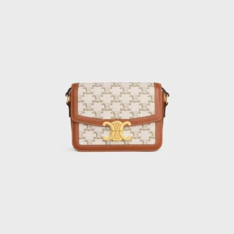Teen Triomphe Tasche aus Triomphe Canvas und Kalbsleder