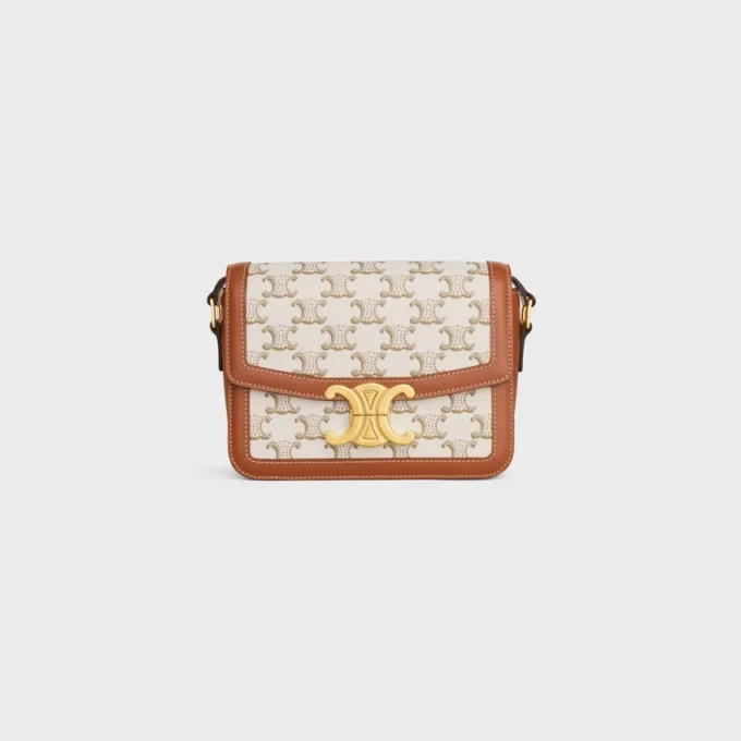 Teen Triomphe Tasche aus Triomphe Canvas und Kalbsleder