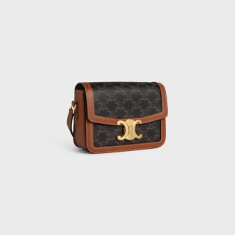 Teen Triomphe Tasche aus Triomphe Canvas und Kalbsleder