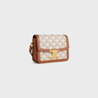 Teen Triomphe Tasche aus Triomphe Canvas und Kalbsleder