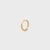 Torsion-Ring aus Gelbgold