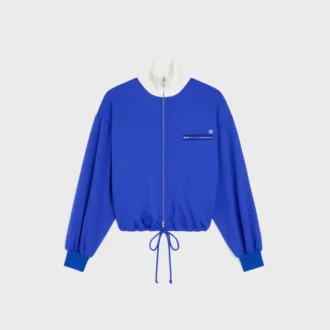 Trainingsjacke aus Double-Face-Jersey