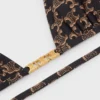 Triangel-Oberteil aus Monogram-Jersey
