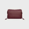 Trio Flap aus glattem Lammleder