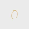 Triomphe Asymmetrische Manschette aus Messing mit Goldfinish Triomphe Asymmetrische Manschette aus Messing mit Goldfinish