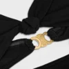 Triomphe-Badeanzug mit Schleifen aus mattem Jersey Triomphe-Badeanzug mit Schleifen aus mattem Jersey