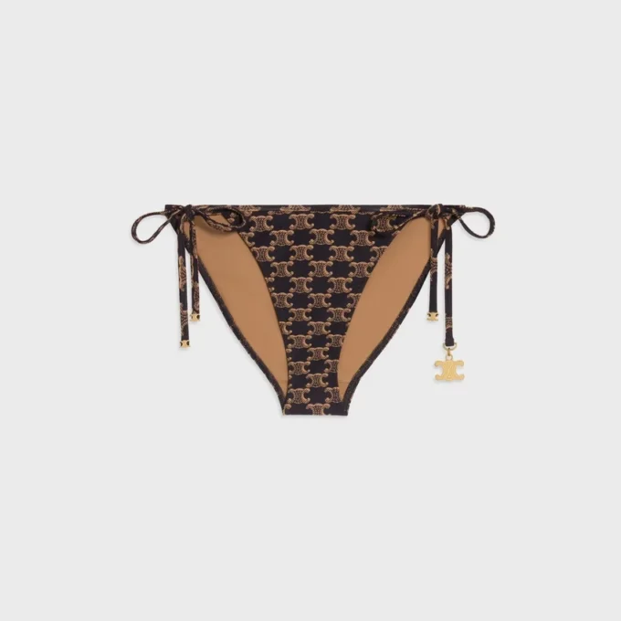 Triomphe-Badehose aus mattem Monogram-Jersey Triomphe-Badehose aus mattem Monogram-Jersey