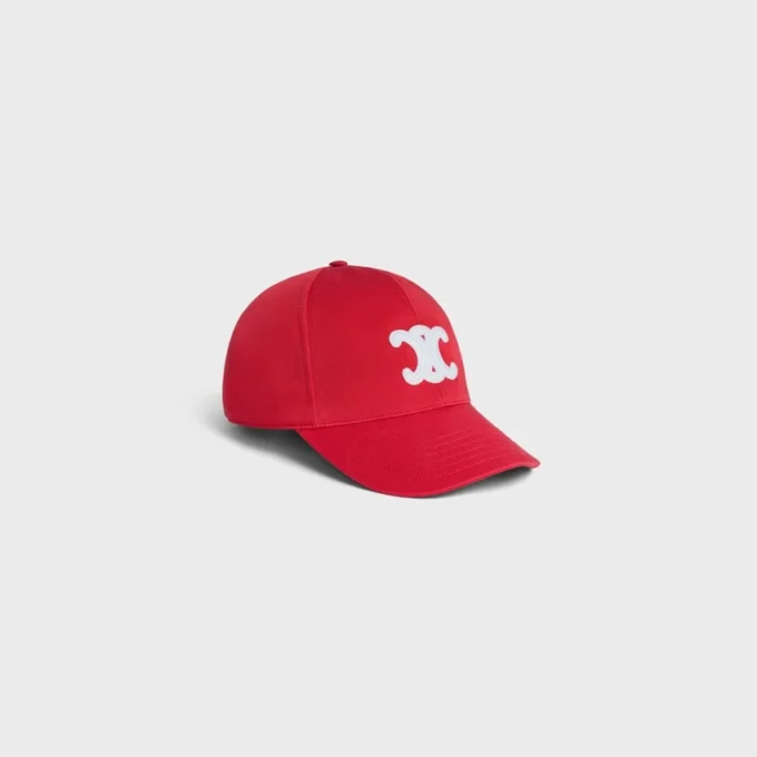 Triomphe-Baseballkappe aus Baumwollgabardine