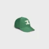 Triomphe-Baseballkappe aus gewaschener Baumwollgabardine Triomphe-Baseballkappe aus gewaschener Baumwollgabardine