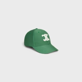 Triomphe-Baseballkappe aus gewaschener Baumwollgabardine