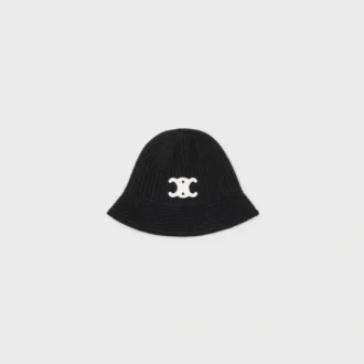 Triomphe Cloche-Mütze aus Kaschmir