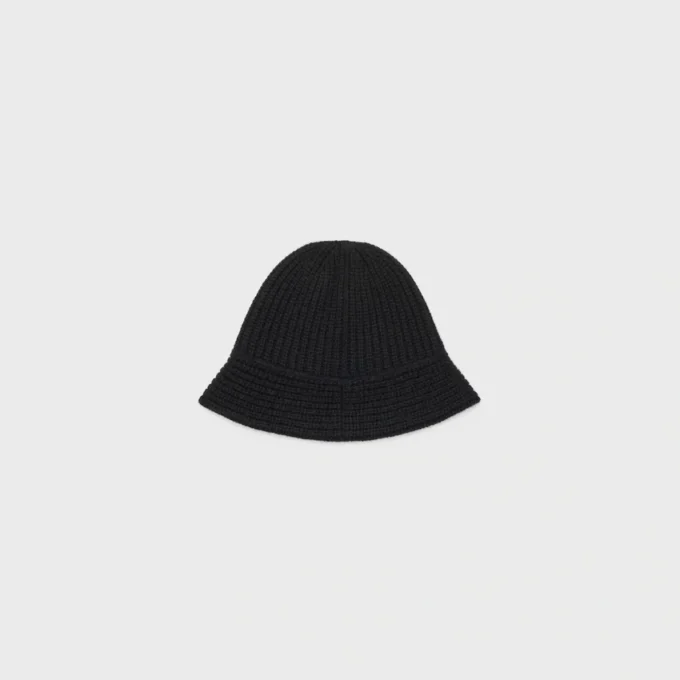 Triomphe Cloche-Mütze aus Kaschmir
