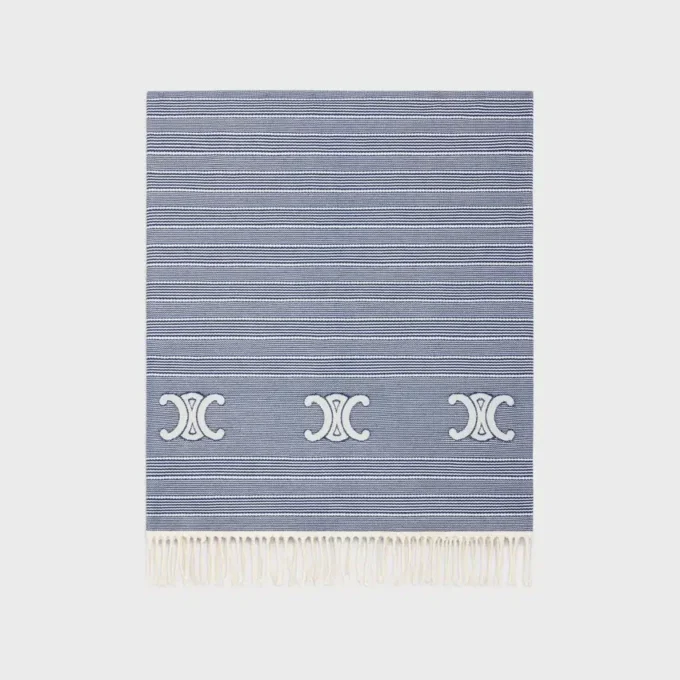 Triomphe Fouta aus gestreifter Baumwolle Triomphe Fouta aus gestreifter Baumwolle