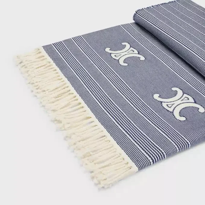 Triomphe Fouta aus gestreifter Baumwolle Triomphe Fouta aus gestreifter Baumwolle