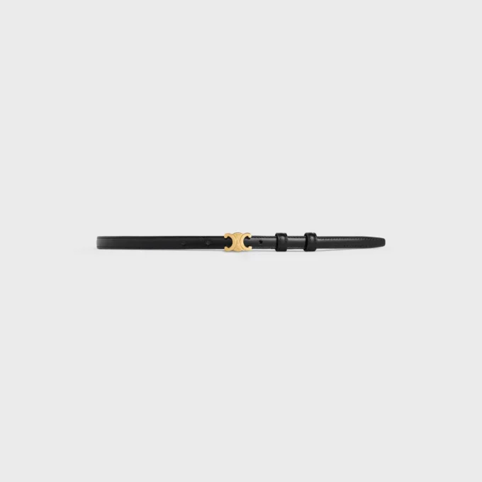 Triomphe-Gürtel 13 mm aus Taurillon-Leder Triomphe-Gürtel 13 mm aus Taurillon-Leder