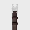 Triomphe-Gürtel 25 mm aus naturbelassenem Kalbsleder Triomphe-Gürtel 25 mm aus naturbelassenem Kalbsleder