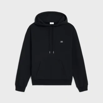Triomphe Hoodie in lockerer Passform aus Kaschmir und Baumwolle