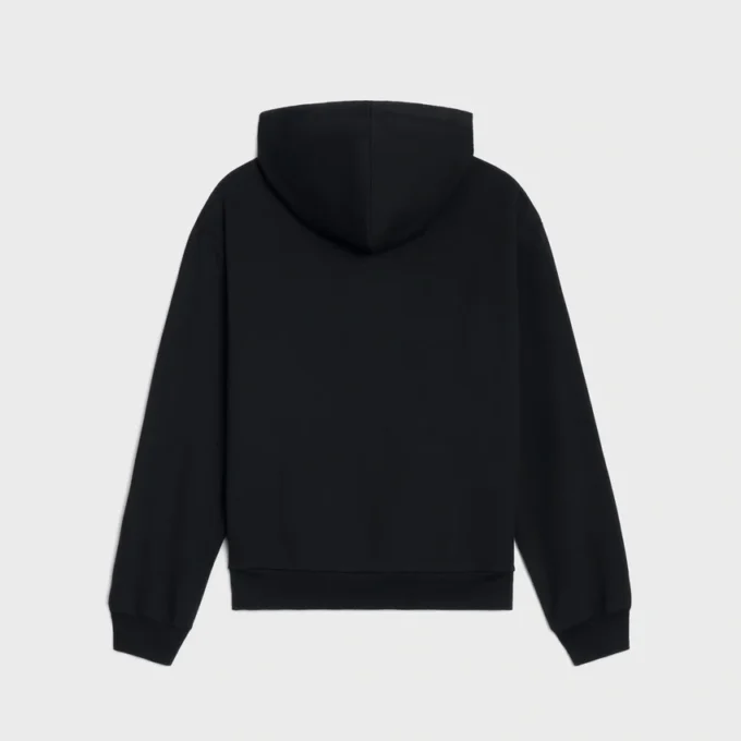 Triomphe Hoodie in lockerer Passform aus Kaschmir und Baumwolle