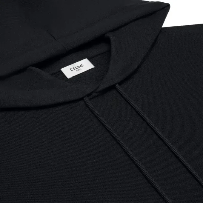 Triomphe Hoodie in lockerer Passform aus Kaschmir und Baumwolle