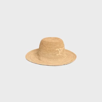 Triomphe-Hut aus Raffia