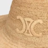 Triomphe-Hut aus Raffia