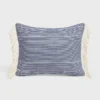 Triomphe-Kissen aus gestreifter Baumwolle Triomphe-Kissen aus gestreifter Baumwolle