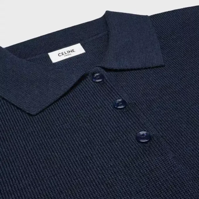 Triomphe Kurzarm-Polo aus Wolle Triomphe Kurzarm-Polo aus Wolle