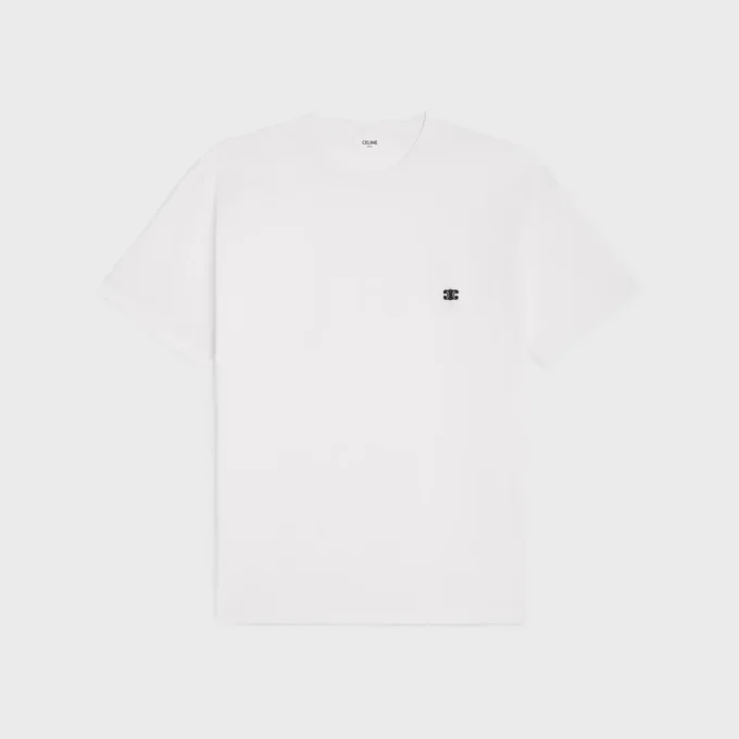 Triomphe Loose T-Shirt aus Baumwolljersey Triomphe Loose T-Shirt aus Baumwolljersey
