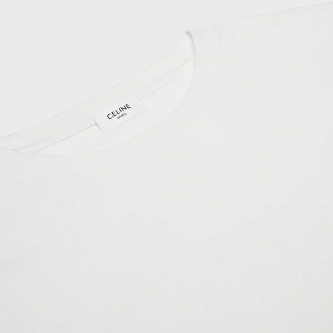 Triomphe Loose T-Shirt aus Baumwolljersey Triomphe Loose T-Shirt aus Baumwolljersey