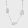 Triomphe Mini Triomphe Armband aus Messing mit Rhodium-Finish Triomphe Mini Triomphe Armband aus Messing mit Rhodium-Finish
