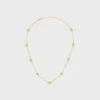 Triomphe Mini Triomphe Halskette aus Messing mit Goldfinish Triomphe Mini Triomphe Halskette aus Messing mit Goldfinish