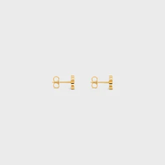 Triomphe-Ohrstecker aus Messing mit Goldfinish Triomphe-Ohrstecker aus Messing mit Goldfinish