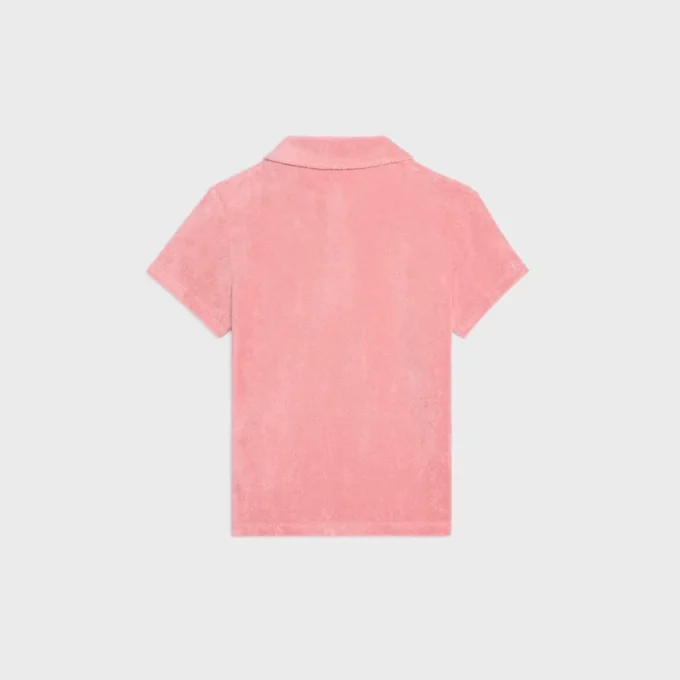 Triomphe-Polo aus Baumwollfrottee Triomphe-Polo aus Baumwollfrottee