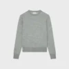 Triomphe-Pullover mit Rundhalsausschnitt aus feiner Wolle