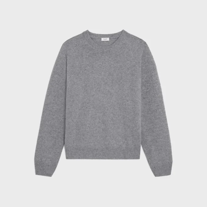 Triomphe-Pullover mit Rundhalsausschnitt aus Kaschmir Triomphe-Pullover mit Rundhalsausschnitt aus Kaschmir