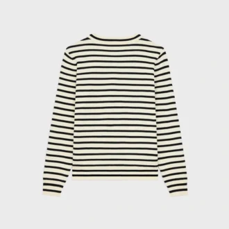 Triomphe-Pullover mit Rundhalsausschnitt aus Wolle Triomphe-Pullover mit Rundhalsausschnitt aus Wolle