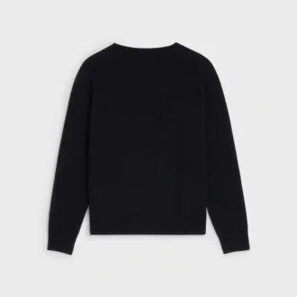Triomphe-Pullover mit V-Ausschnitt aus Heritage-Kaschmir