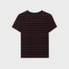 Triomphe Regular T-Shirt aus gestreiftem Jersey