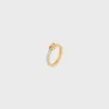 Triomphe-Ring aus Emaille und Messing mit Goldfinish