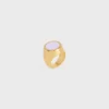Triomphe-Siegelring aus Lack und Messing mit Goldfinish Triomphe-Siegelring aus Lack und Messing mit Goldfinish