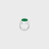Triomphe-Siegelring aus Lack und Messing mit Rhodium-Finish Triomphe-Siegelring aus Lack und Messing mit Rhodium-Finish