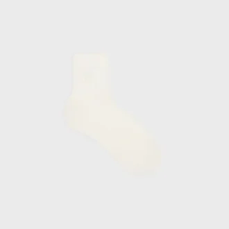 Triomphe-Socken aus gerippter Baumwolle