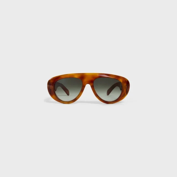 Triomphe Stamp 01 Sonnenbrille aus Acetat Triomphe Stamp 01 Sonnenbrille aus Acetat