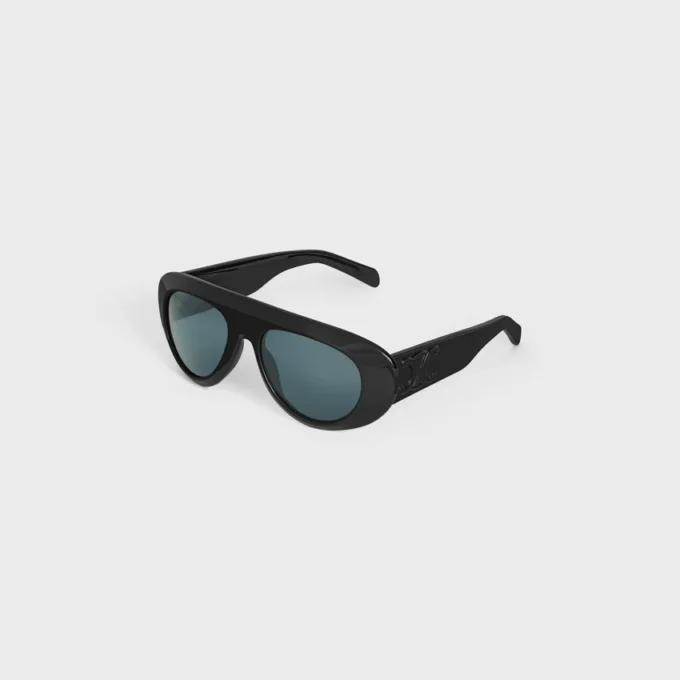 Triomphe Stamp 01 Sonnenbrille aus Acetat Triomphe Stamp 01 Sonnenbrille aus Acetat