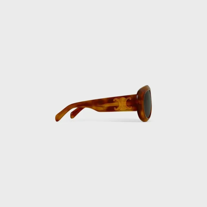 Triomphe Stamp 01 Sonnenbrille aus Acetat Triomphe Stamp 01 Sonnenbrille aus Acetat