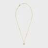 Triomphe-Strasskette aus Messing mit Goldfinish und Kristallen Triomphe-Strasskette aus Messing mit Goldfinish und Kristallen