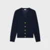 Triomphe-Strickjacke aus feiner Wolle